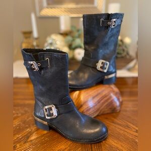 Women’s VINCE CAMUTO Black Leather Boots